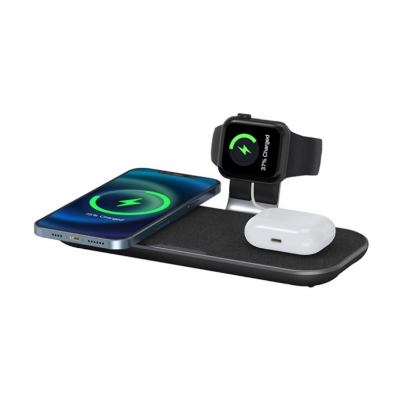 WiWU PA3IN1B Power Air 3 IN 1 Wireless Charger