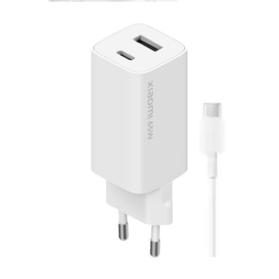 Xiaomi 65W GaN Charger + (Type-A + Type-C Cable)