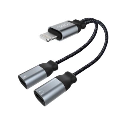 XO NB-R160A 2in1 Audio Adapter Lightning Cable