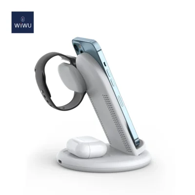 Wiwu Power Air 3 in 1 Wireless Charging Station