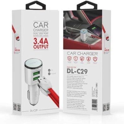Ldnio DL- C29 Dual Port Fast Car Charger