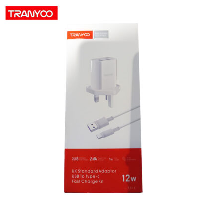 Tranyoo Charging Adapter With Cable Type C – V16 C