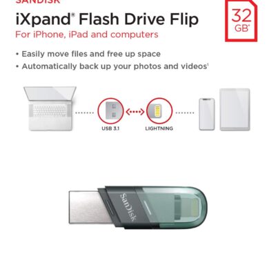 SanDisk iXpand Flash Drive Flip 32GB
