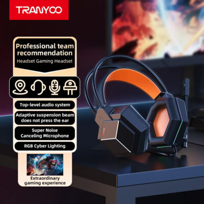 Wired Earphones & Over-Ear Gaming Earphones T-H4
