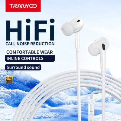 Wired Earphones & Over-Ear Gaming Earphones T-R15