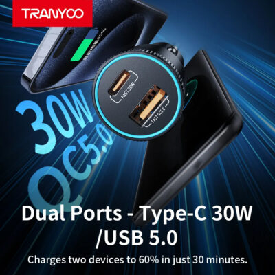 Tranyoo  Car Charger T-C22